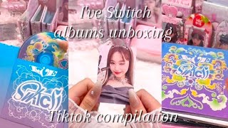 I've SWITCH albums unboxing || tiktok compilation 🎀♥️