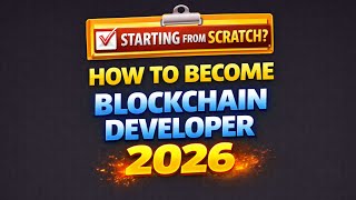 How to Become a Blockchain Developer in 2026 (Starting From Scratch)
