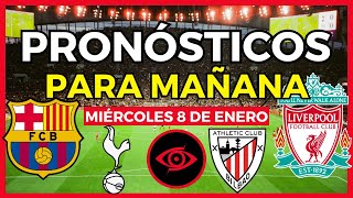 🔮✅ PRONÓSTICOS DEPORTIVOS PARA MAÑANA | EFL CUP Y SUPERCOPA