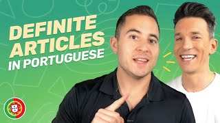 Definite Articles in Portuguese Grammar | European Portuguese for Beginners