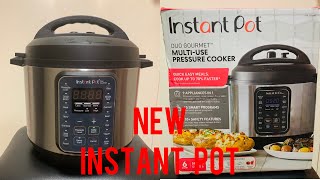 Instant Pot Duo Gourmet Unboxing/ How to Get Started with your Instant Pot Duo!