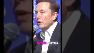 Elon Musk Believes Tesla Stock Is Too High. #stocks #tesla #tsla #tslastock #elonmusk