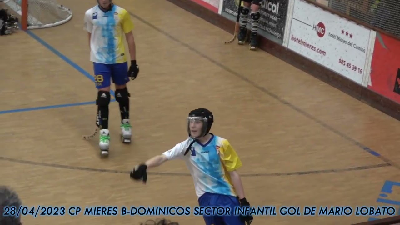 20230428 MIERES B-DOMINICOS SECTOR INFANTIL 05 GOL DE MARIO LOBATO ...