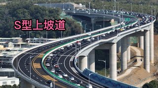 2023.01.25 空拍國4豐潭段C714標超大S型上坡道 可能是塞車因素之一 4K