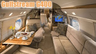 Inside $35m Gulfstrea G400 Private jet