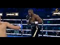 Boxing Highlight: Cheavon Clarke vs Jose Gregorio Ulrich knockdown  | Replay in Slow Mo