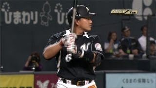 2013.04.16 F3-11M ロッテ、一発攻勢で日本ハムに大勝　井口は日米通算250HRを達成