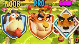 RUMBLE STARS NOOB VS PRO VS GOD