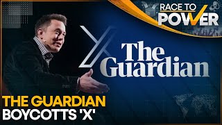 Elon Musk Calls The Guardian A 'Dying Publication' Amid X Boycott | Race To Power | WION