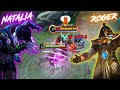 HOW TO PLAY NATALIA WHEN THERE IS A ROGER? | MLBB