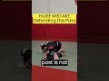 HUGE MISTAKE Defending the Pass  #bjj #grappling #jiujitsu