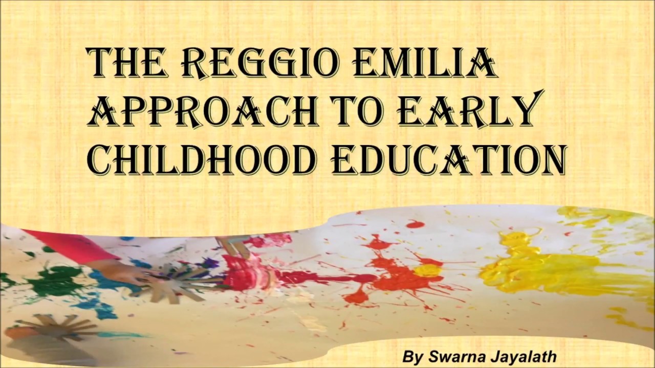 The Reggio Emilia Approach To Early Childhood Education - YouTube