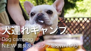 N.E.W 奥長良キャンプ場\u0026WANKOに犬連れキャンプに行ってきた。わんこに優しいキャンプ場でした。