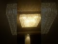 Square crystal Chandelier