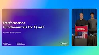 VR Performance Fundamentals for Quest 3/3S