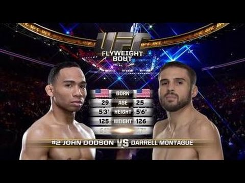 Ufc 191 Free Fight John Dodson Vs Darrell Montague Youtube