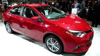 2014 Toyota Corolla LE - Exterior and Interior Walkaround - 2013 LA Auto Show