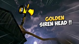 GOLDEN SIREN HEAD !! | Siren Head Retribution
