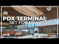 PDX main terminal almost ready for big debut in May