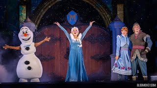 NEW Frozen Holiday Surprise Show | Magic Kingdom 2023 Holiday Season [4K]