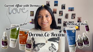 Derma co |Hyaluronic #Sunscreen |vitamin C serum | peeling solution #beginners Formula. worth It ? 🤔