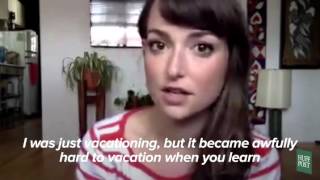 Milana Vayntrub syrian refugees