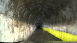 Offroading under a mountain at 2000m..Fort Jafferau trail, tunnel Monte Seguret, Italy