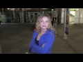 izabella miko talks about taylor swift banner at staples center as she leaves arclight theatre in ho