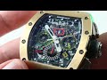 Richard Mille RM011 Flyback Chronograph (RM11-02) Luxury Watch Reviews