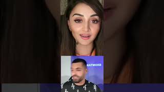 reshma funny talk with shautan on live