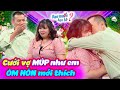 Khoái cưới vợ MÚP MÍP chàng mắc cỡ như trai mới lớn bấm nút ôm hôn bạn gái | Bạn Muốn Hẹn Hò