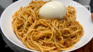 SPAGHETTIS A LA SARDINE ET CHOUX/ RECETTE DU GHANA