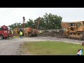 Crews continue clean-up efforts after CSX train derails in Ware County