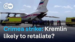 How Russia blames the US for strike on Crimea | DW News