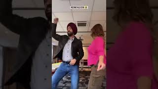 Diljit Dosanjh Funny Bhangra On Luna Song | Instagram Reels | Viral Punjabi Song