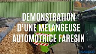 Démonstration mélangeuse automotrice Faresin