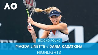 Magda Linette v Daria Kasatkina Highlights (2R) | Australian Open 2022
