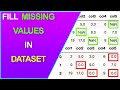 How to deal with missing values in machine learning dataset using python and pandas