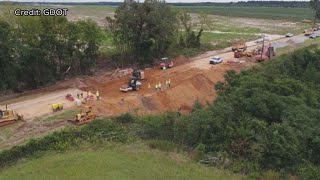 Georgia DOT crews worked around the clock to repair Highway 24 in Washington County