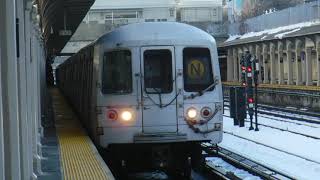 1080p⁶⁰ BMT Sea Beach Line: Manhattan-bound R46 N Train@Kings Highway