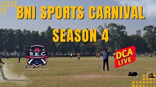 BNI Cricket Tournament 2025 | Day 1 of BNI Sports Carnival Season 4 || DCA LIVE STREAM