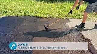 Renov’Asphalt | Solution pour la rénovation des routes asphaltées. Adieu trous dans votre allée !