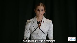Learn English with Emma Watson's Speech on the HeForShe Campaign - English Subtitle