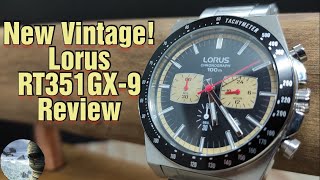 New Vintage! Lorus Chronograph Review