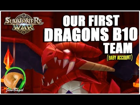 SUMMONERS WAR : Our First Dragons B10 Team (For Beginners) SUMMONERS WAR : Our First Dragons B10 Team (For Beginners)