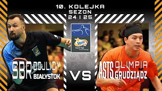 10. Kolejka LOTTO Superligi - SBR Dojlidy Białystok vs ASTS Olimpia Grudziądz