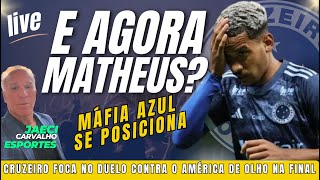 MATHEUS PEREIRA ESTÁ SEM CLIMA NO CRUZEIRO APÓS NEGOCIAÇÃO COM RUSSOS MELAR