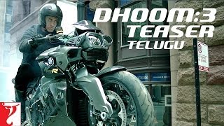 Dhoom:3 Teaser - TELUGU - Aamir Khan | Abhishek Bachchan | Katrina Kaif | Uday Chopra