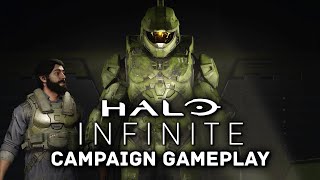 HALO Infinite Campaign Gameplay! It's Great to be Back! First Mission Preview
