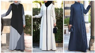 Most beautiful linen abayas for women's